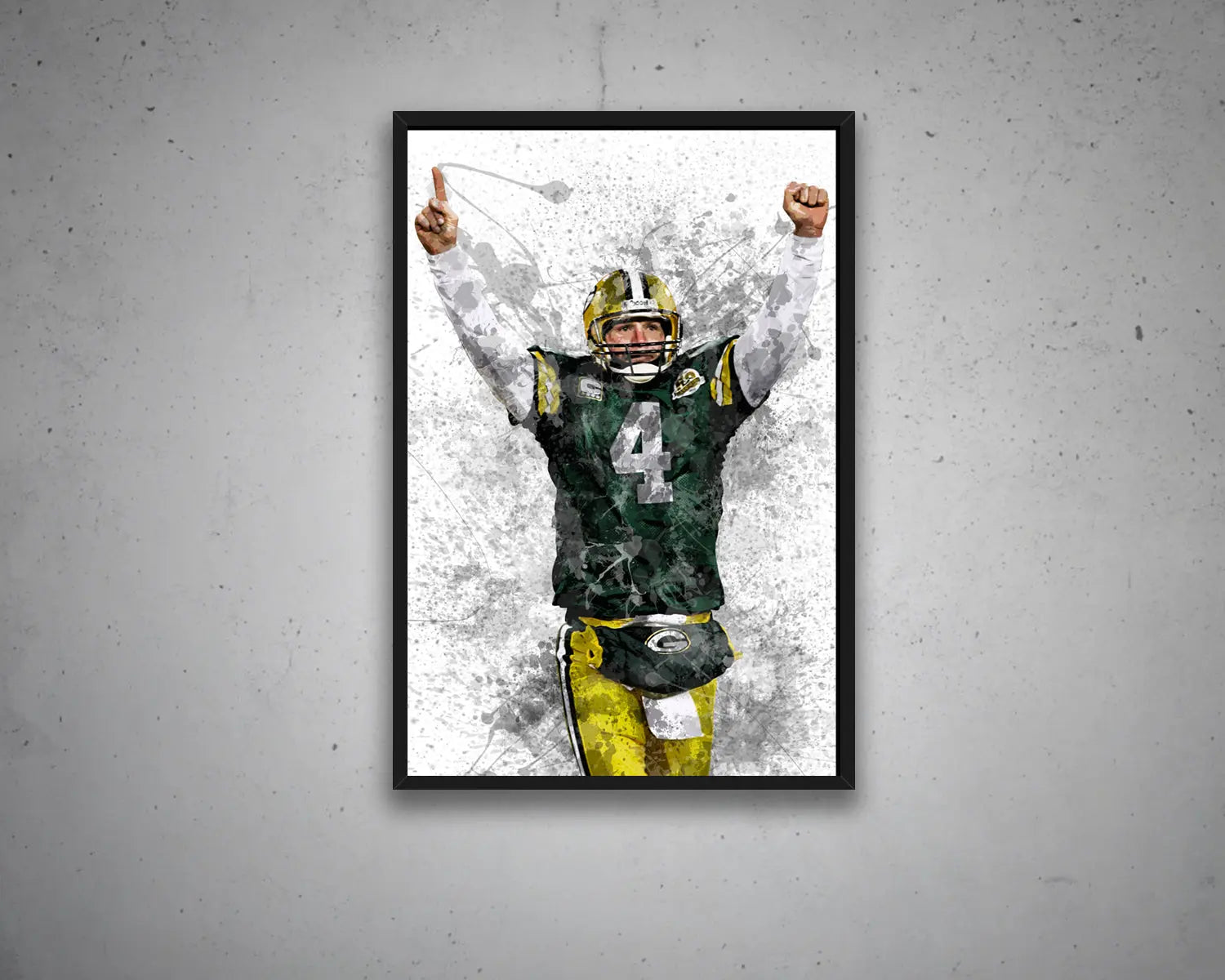 Brett Favre Canvas Wall Art 
