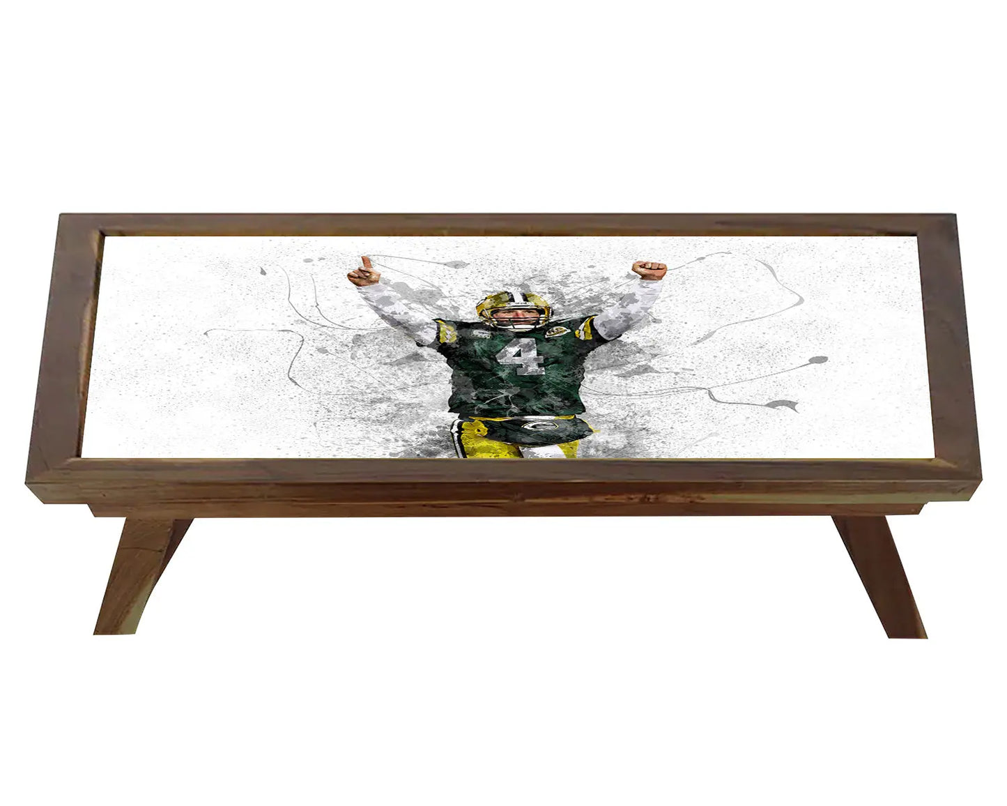 Brett Favre Splash Effect Coffee and Laptop Table 