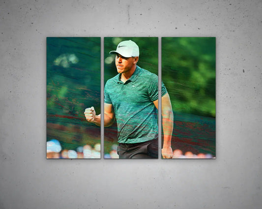 Brooks Koepka Multicolour Wall Art