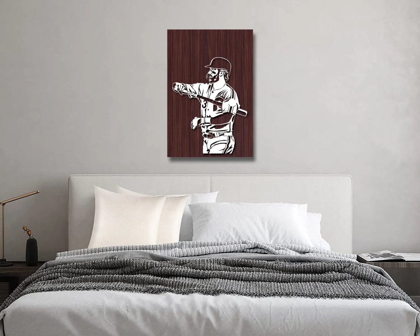 Bryce Harper LED Wooden Decal 