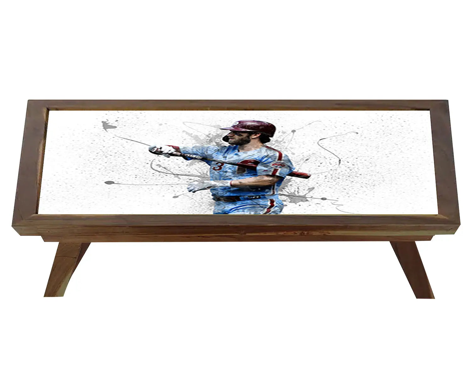 Bryce Harper Splash Effect Coffee and Laptop Table 