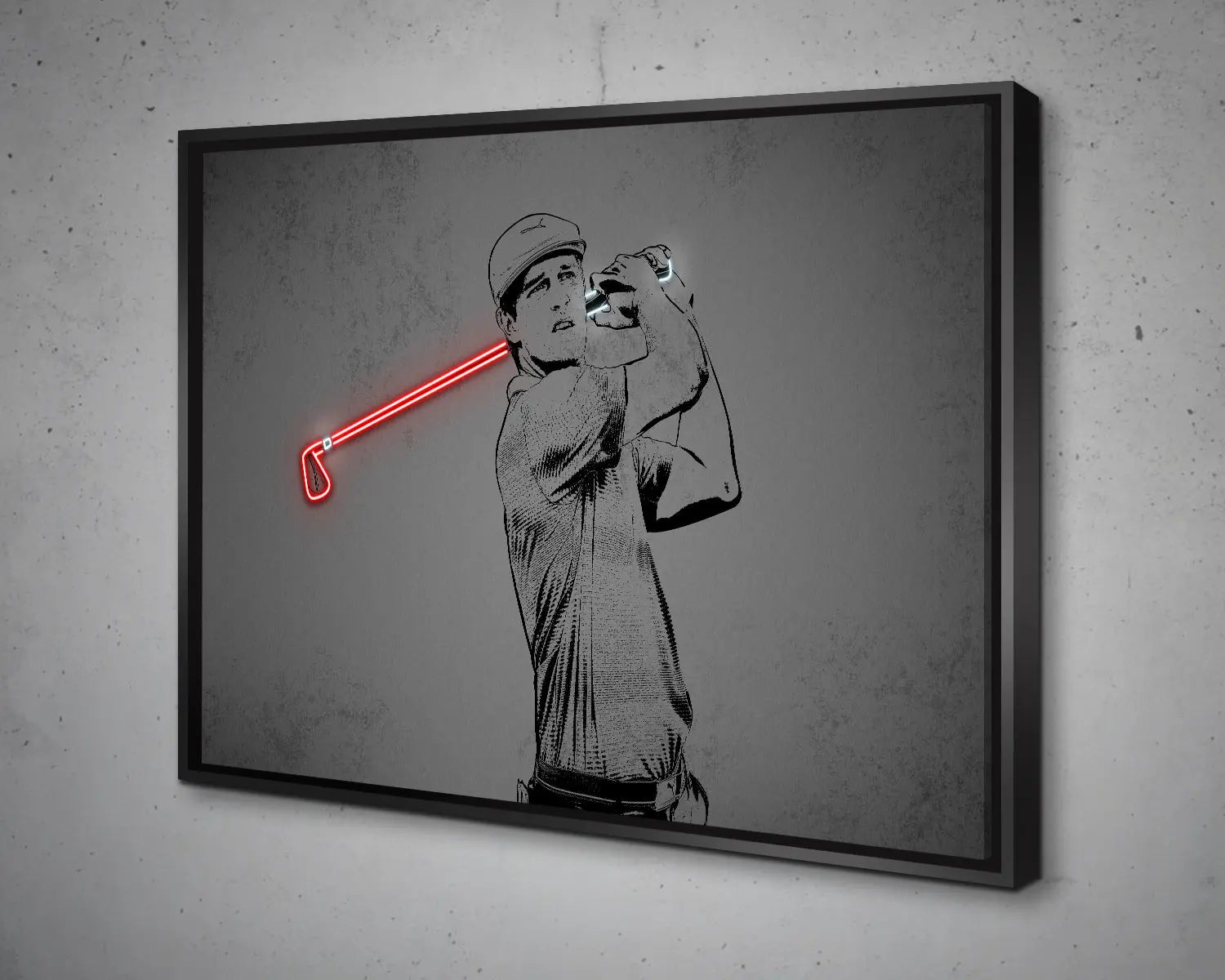 Bryson DeChambeau Canvas Wall Art 