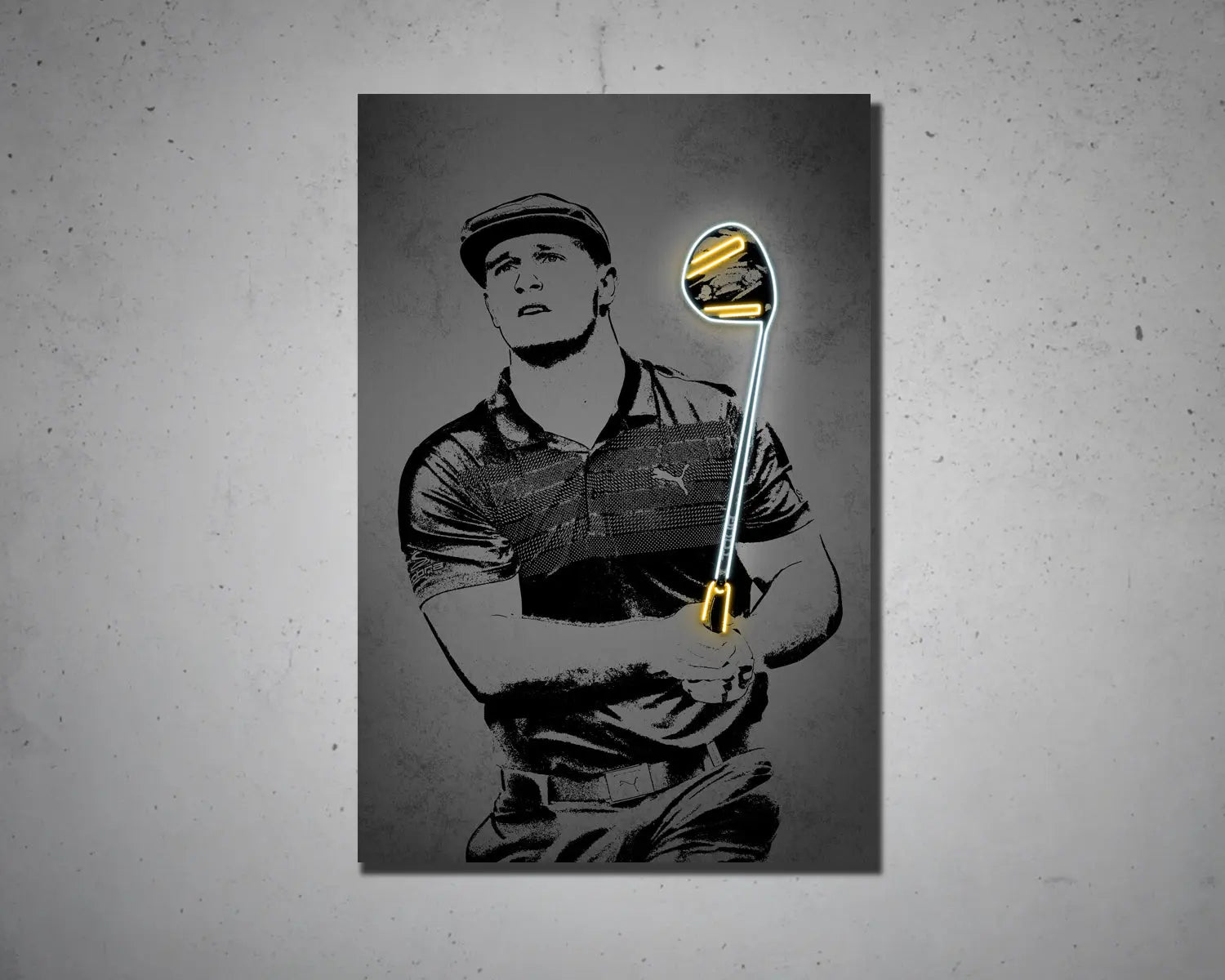 Bryson DeChambeau Canvas Wall Art 