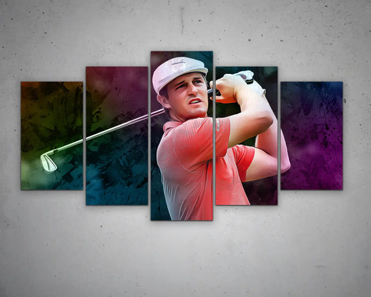 Bryson DeChambeau Multicolour Wall Art