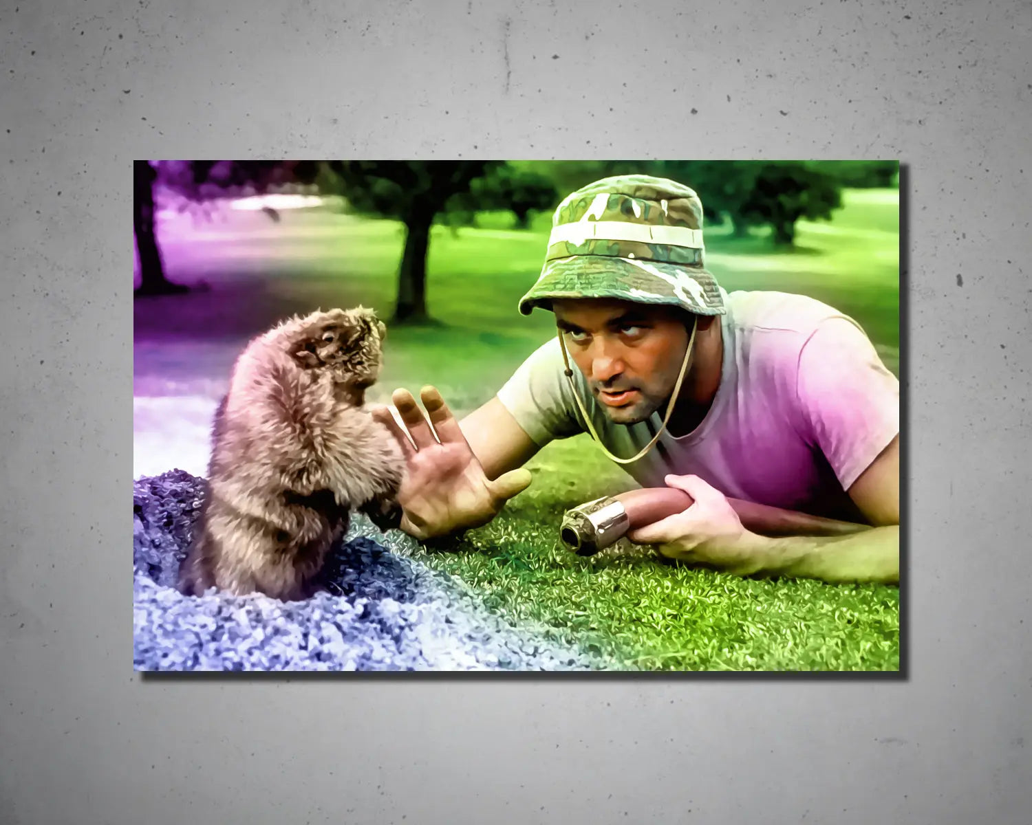Caddyshack Multicolour Wall Art 