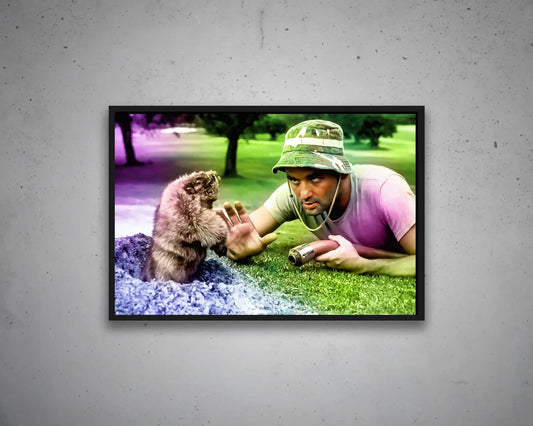 Caddyshack Multicolour Wall Art 