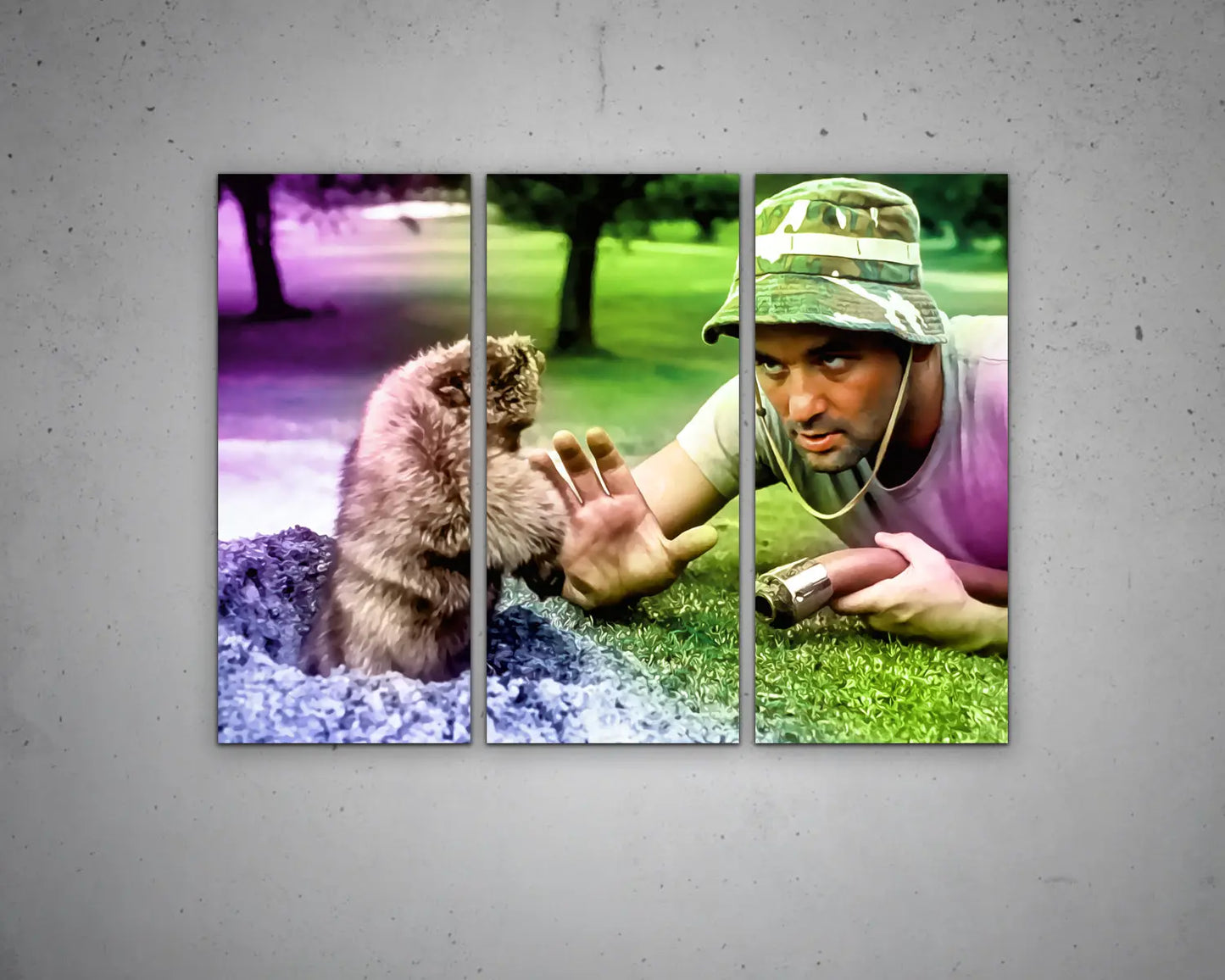 Caddyshack Multicolour Wall Art 