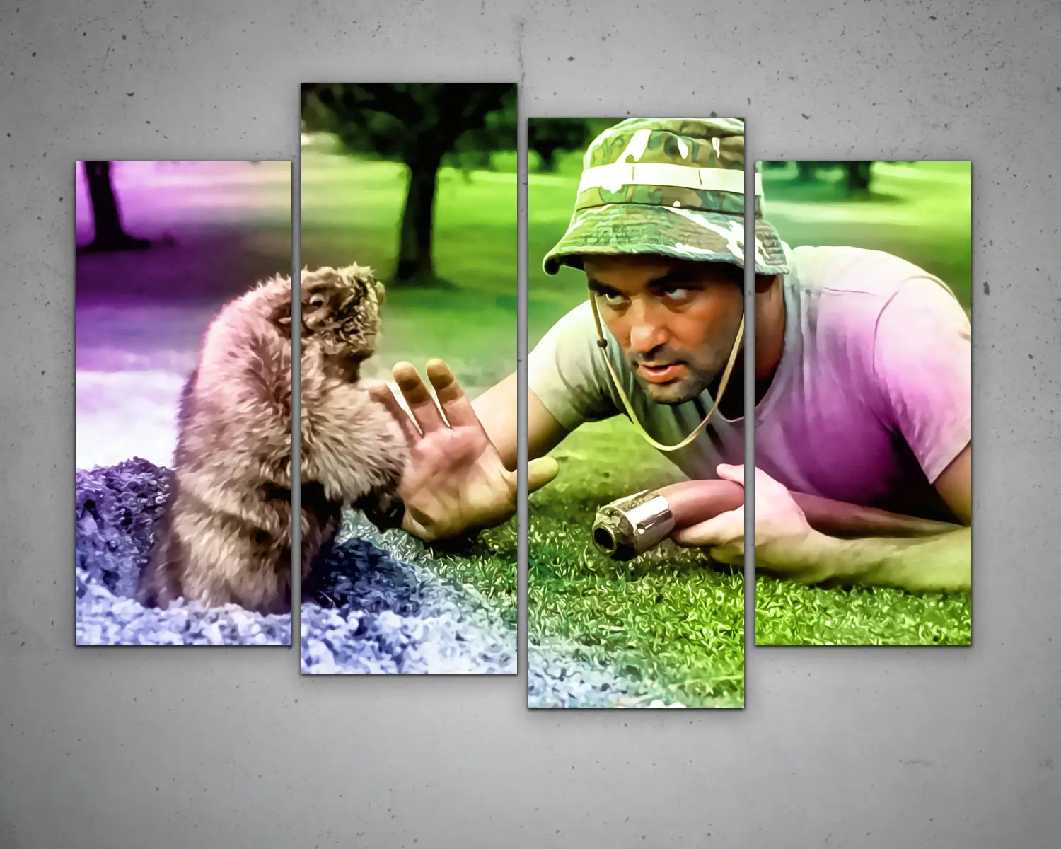 Caddyshack Multicolour Wall Art 