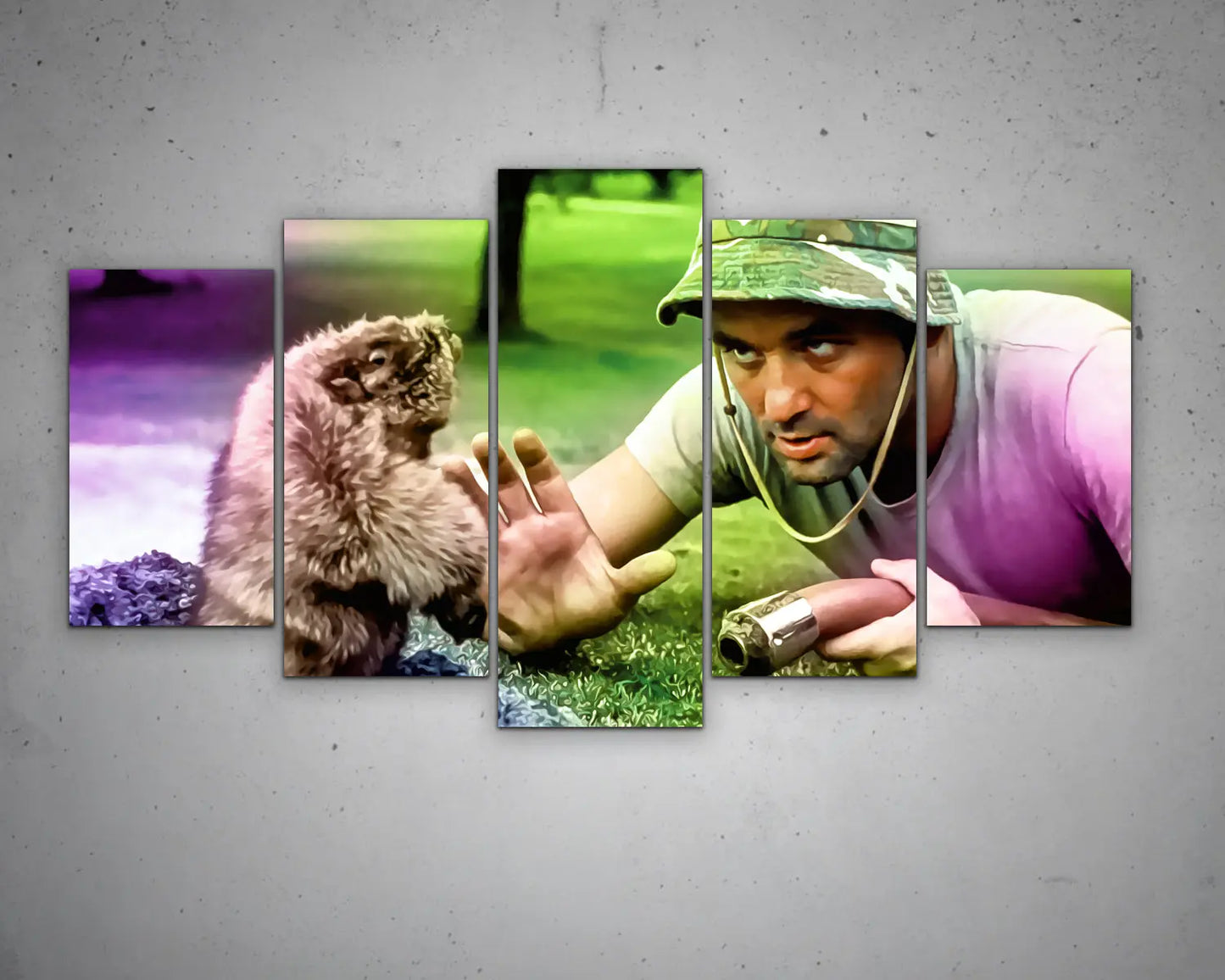 Caddyshack Multicolour Wall Art 
