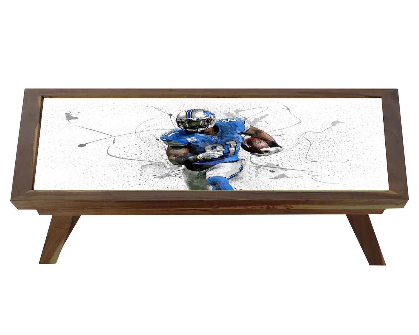 Calvin Johnson Splash Effect Coffee and Laptop Table 