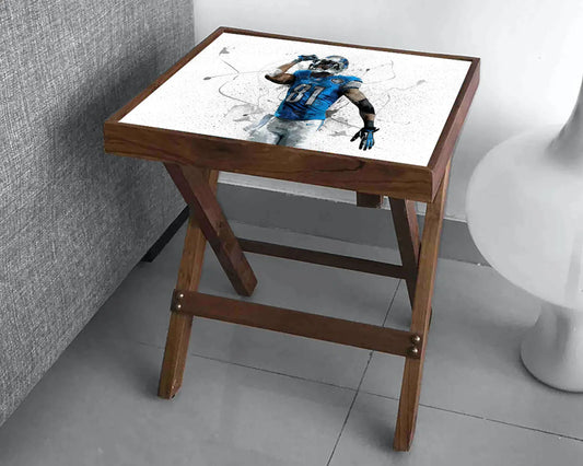 Calvin Johnson Splash Effect Coffee and Laptop Table 