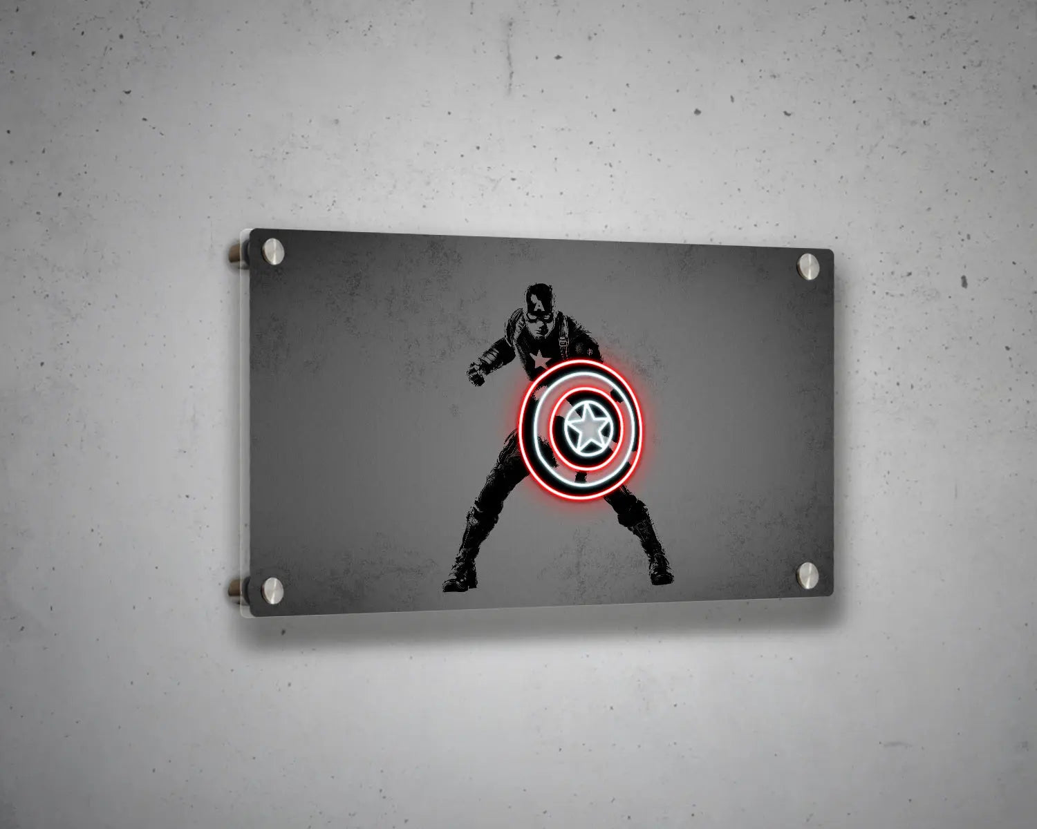 Captain America Canvas Wall Art 