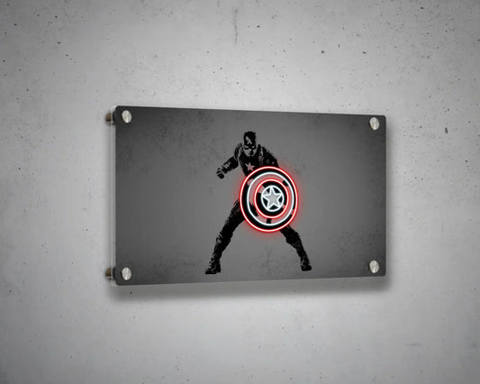 Captain America Canvas Wall Art 