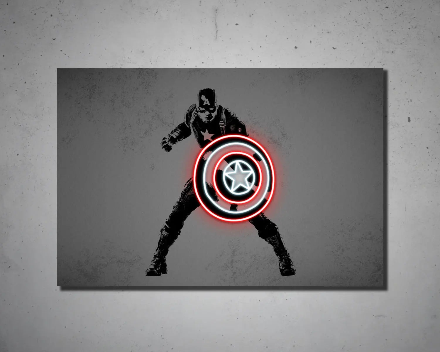 Captain America Canvas Wall Art 