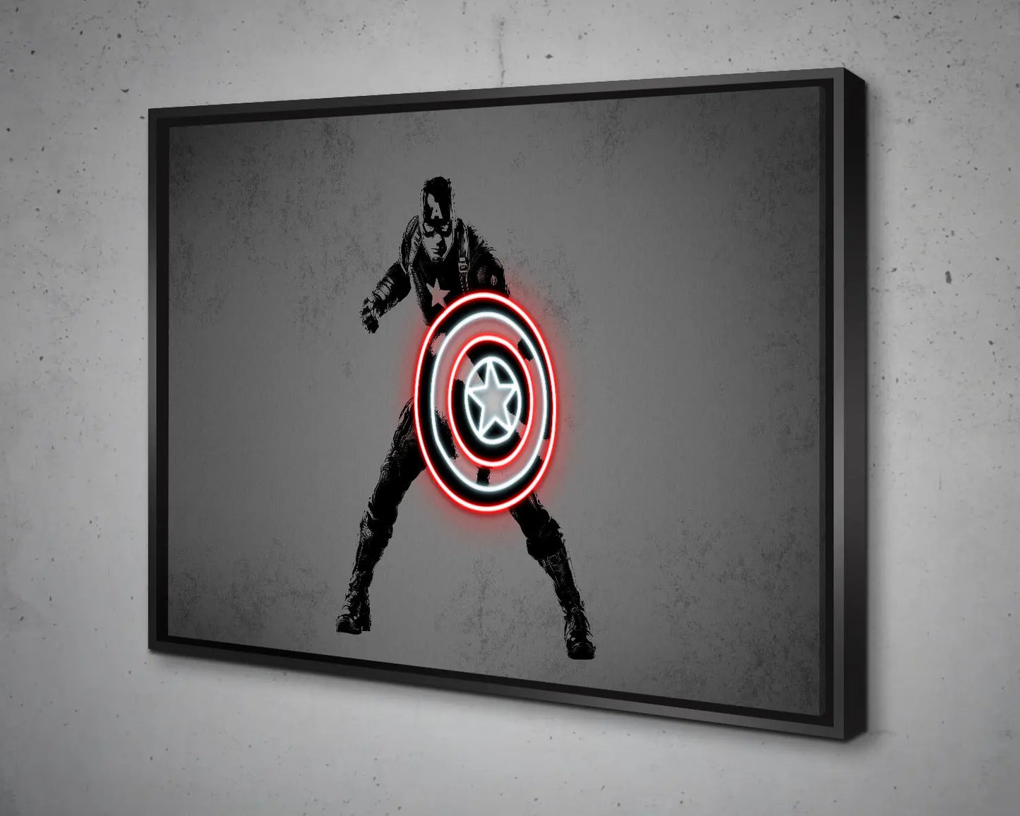 Captain America Canvas Wall Art 