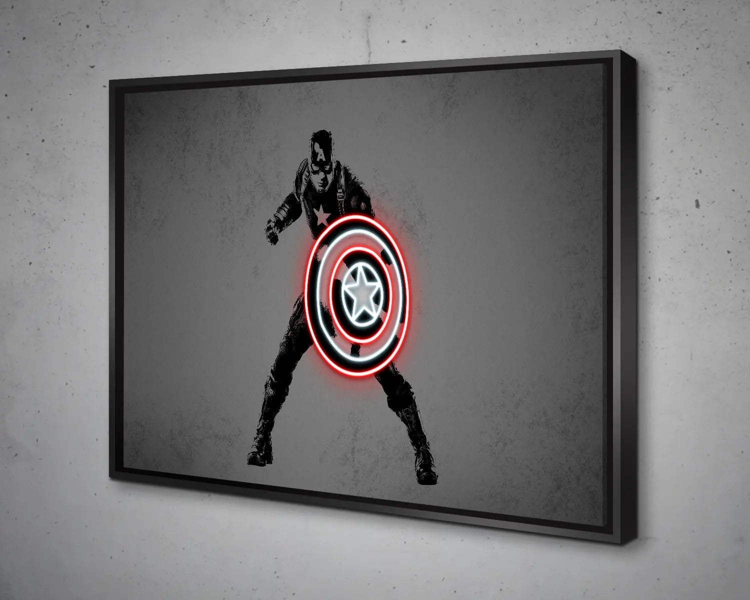 Captain America Canvas Wall Art 