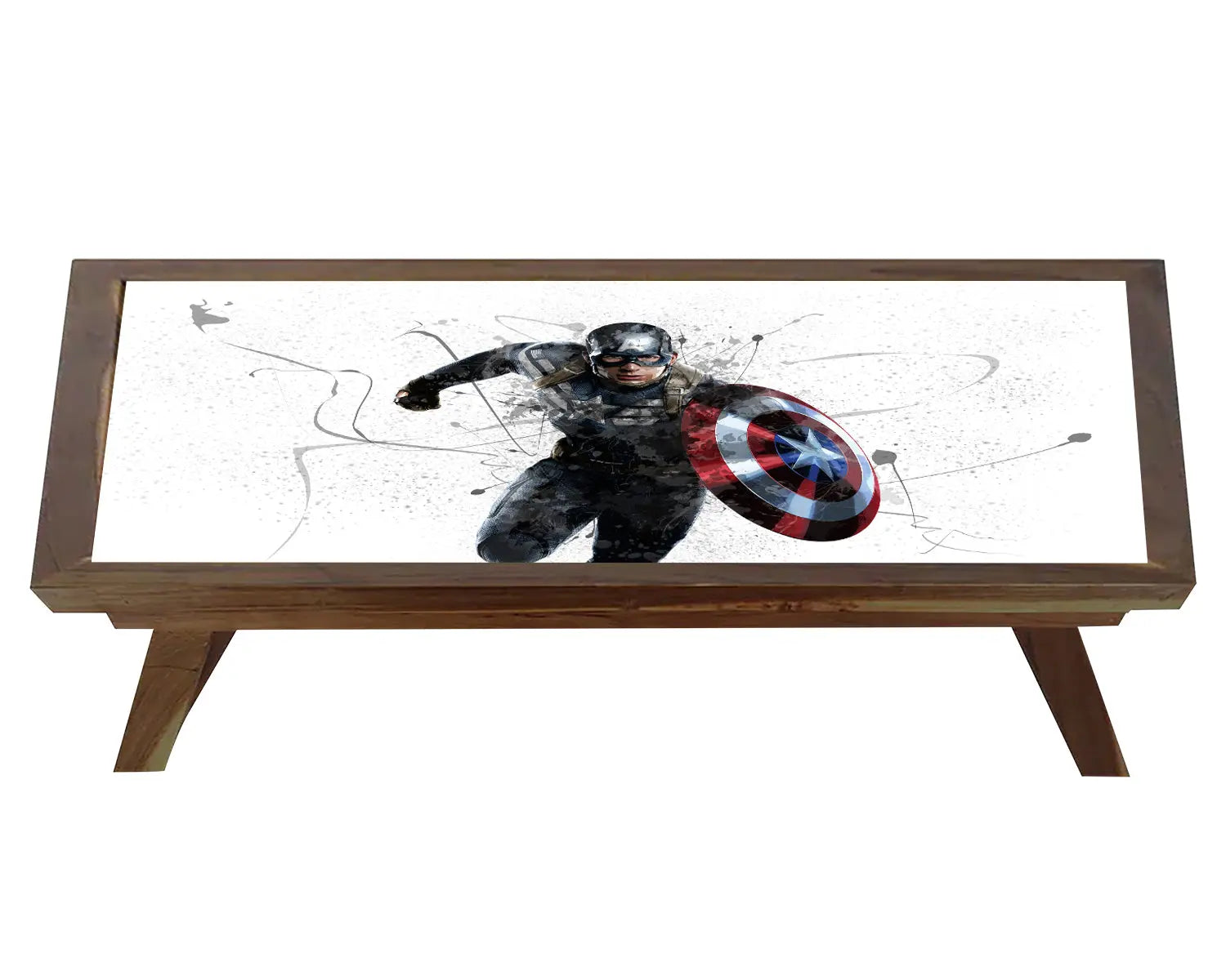 Captain America Splash Effect Coffee and Laptop Table 