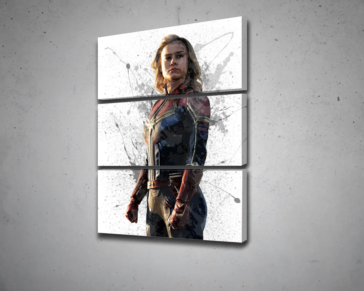 Captain Marvel Canvas Wall Art 