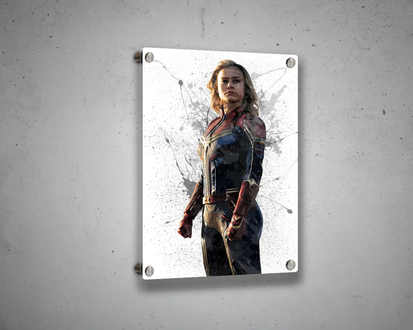 Captain Marvel Canvas Wall Art 