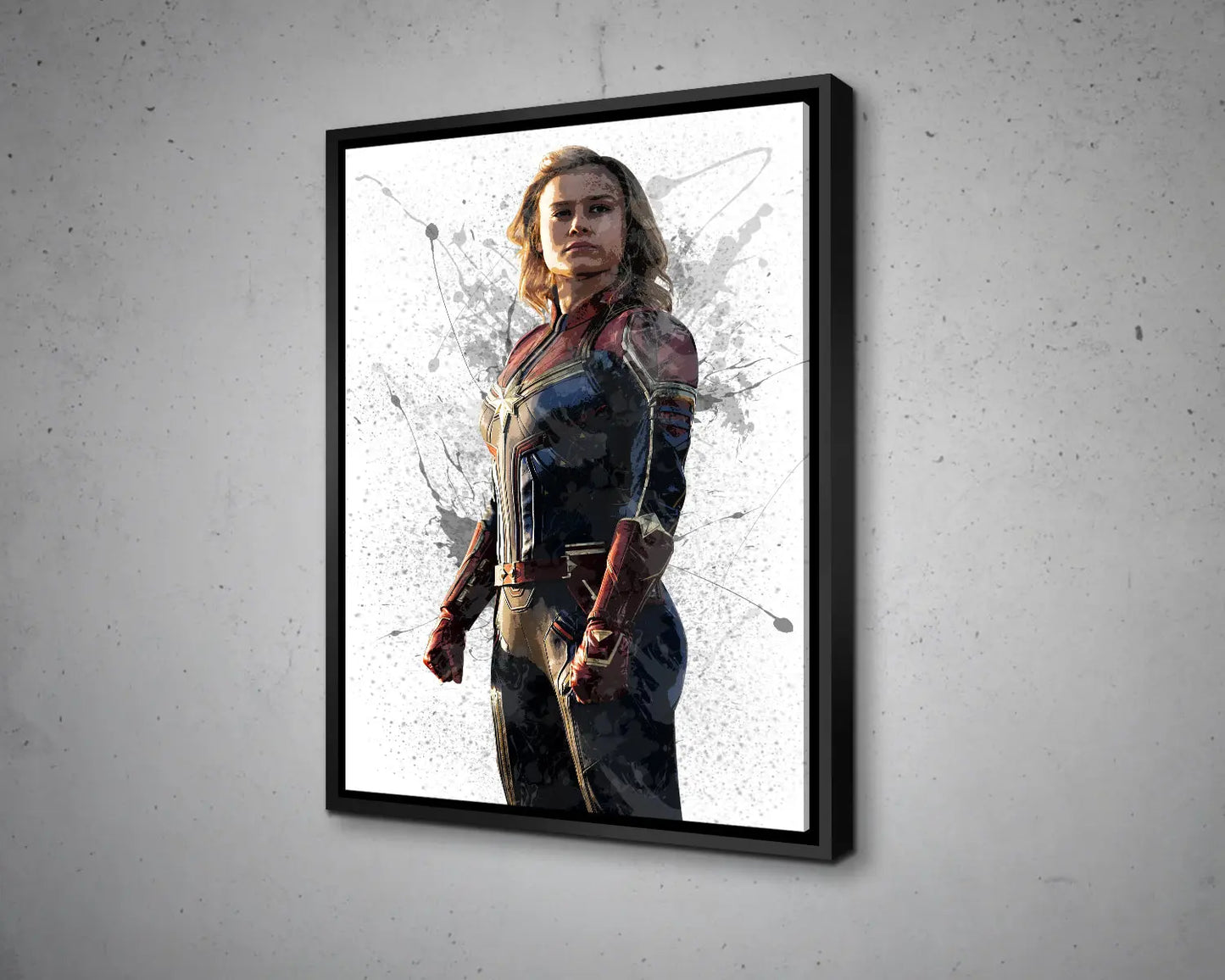 Captain Marvel Canvas Wall Art 