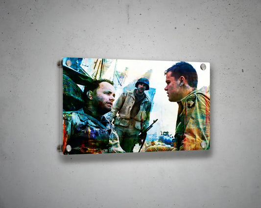 Captain Miller Multicolour Wall Art