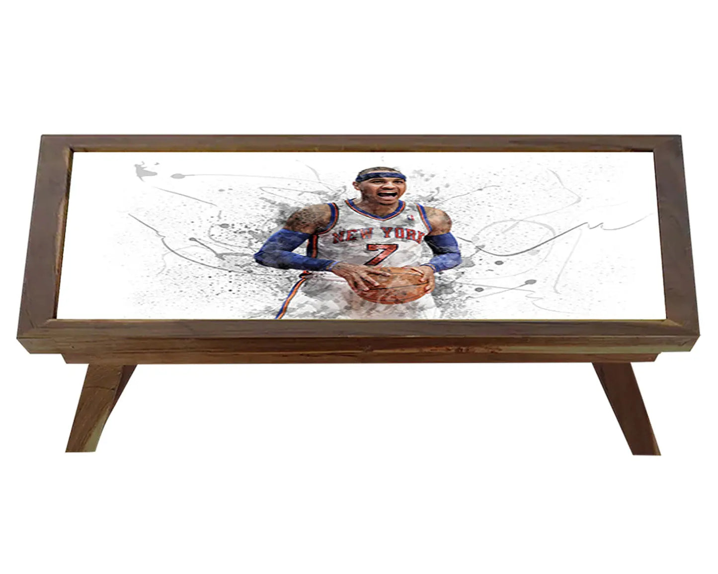Carmelo Anthony Splash Effect Coffee and Laptop Table 