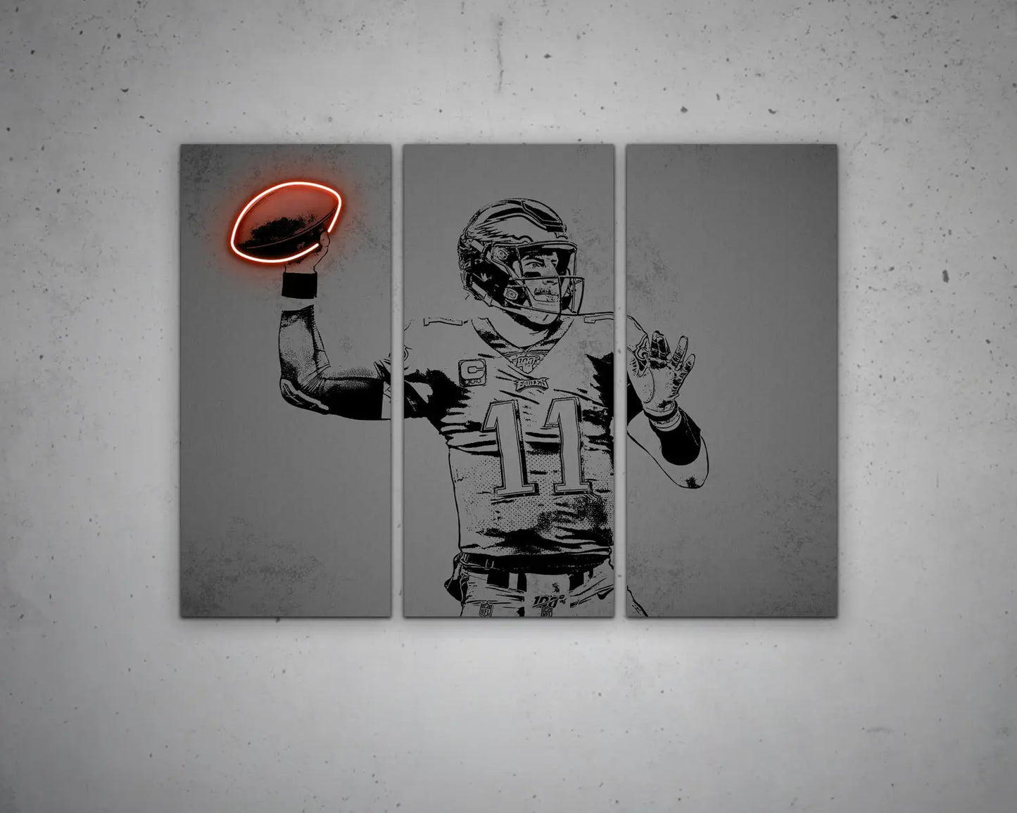 Carson Wentz Canvas Wall Art 