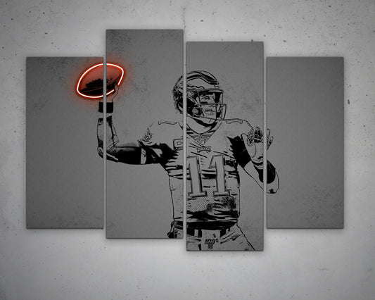 Carson Wentz Canvas Wall Art