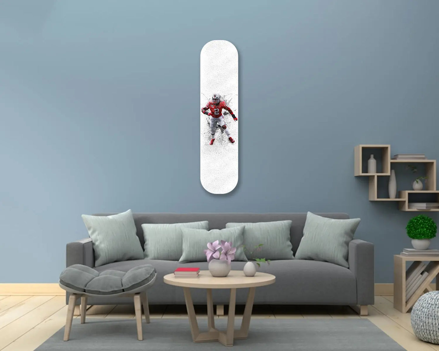 Chase Young Acrylic Skateboard Wall Art 