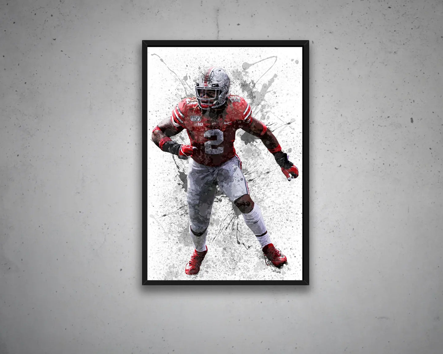 Chase Young Canvas Wall Art 