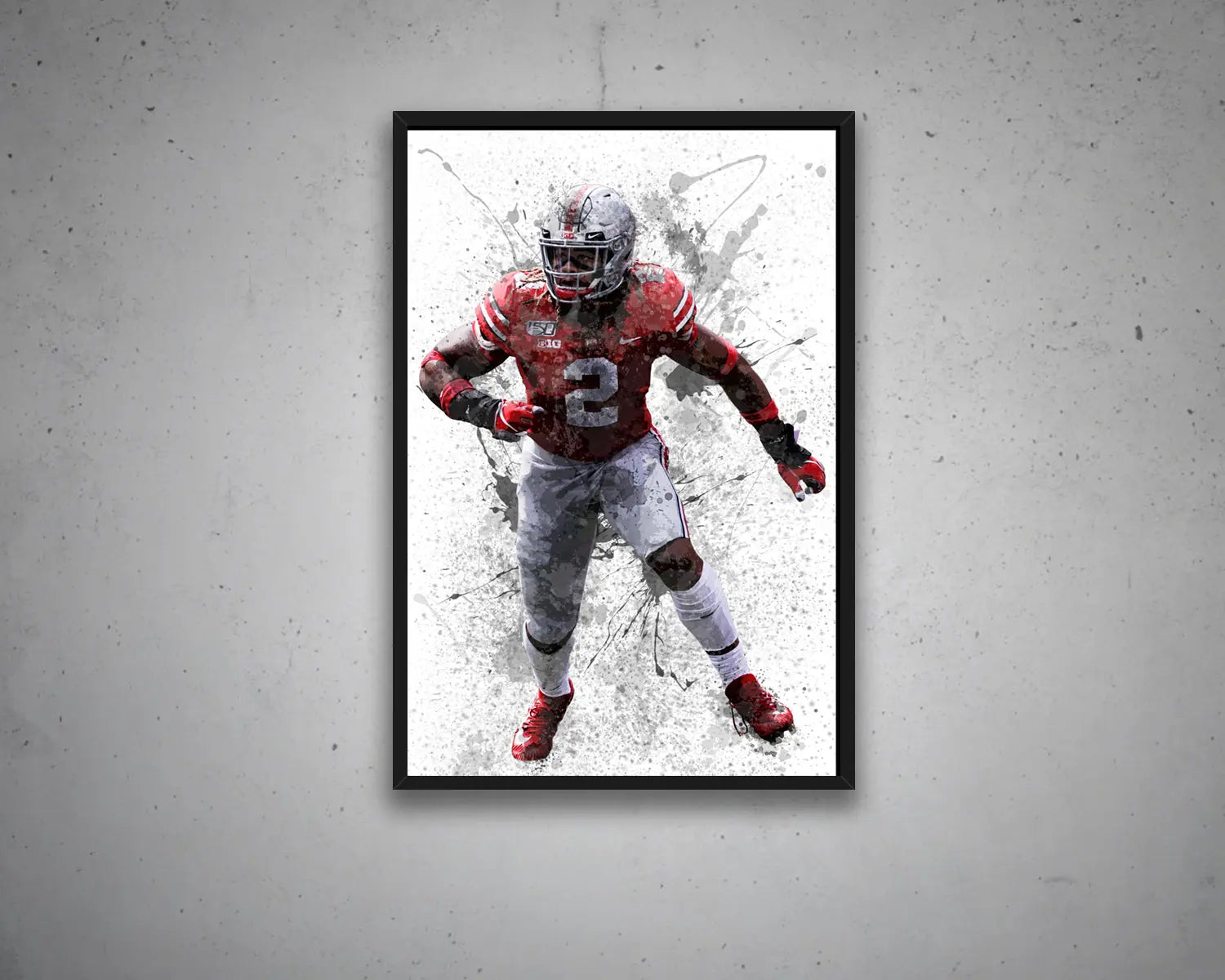 Chase Young Canvas Wall Art 