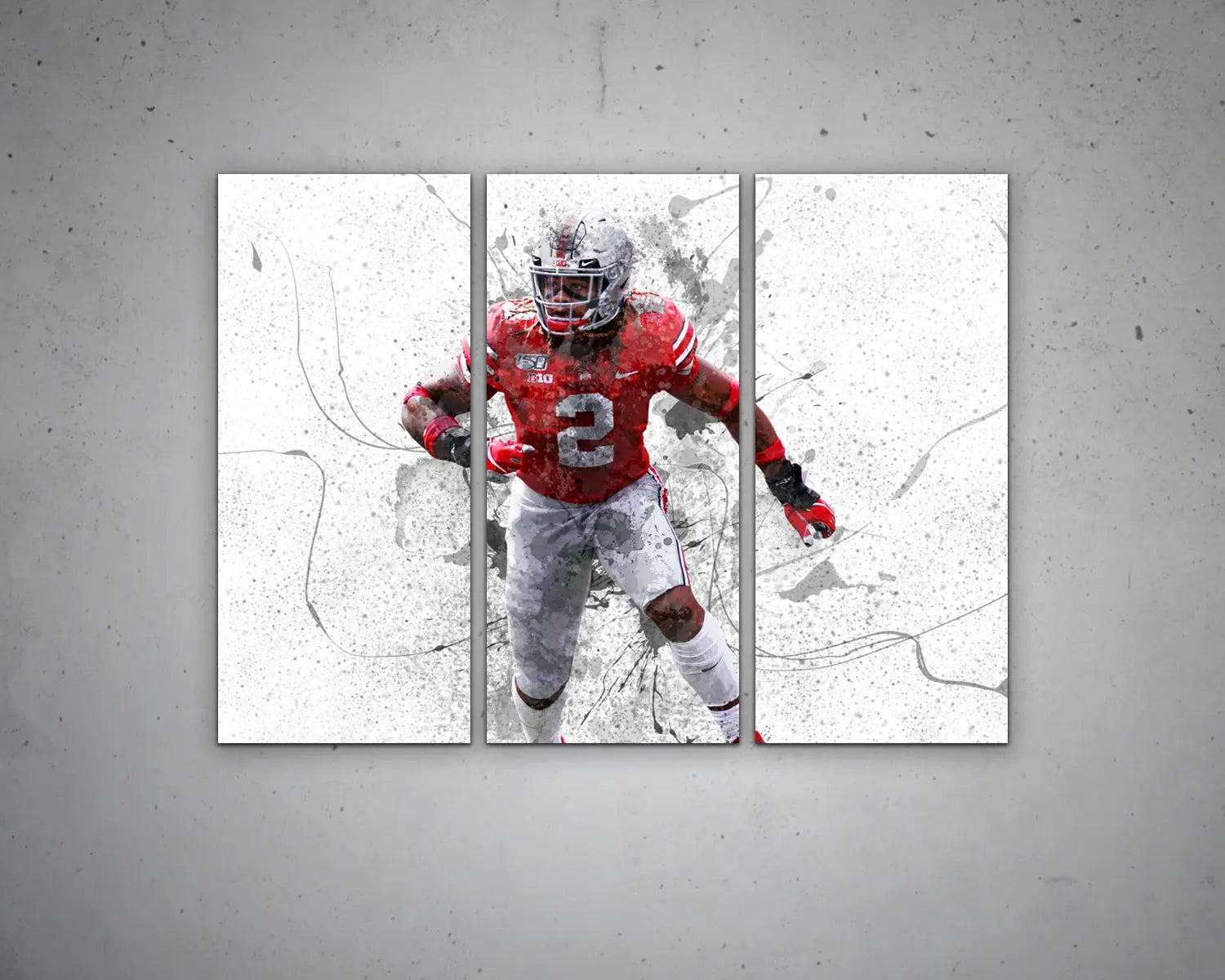 Chase Young Canvas Wall Art 