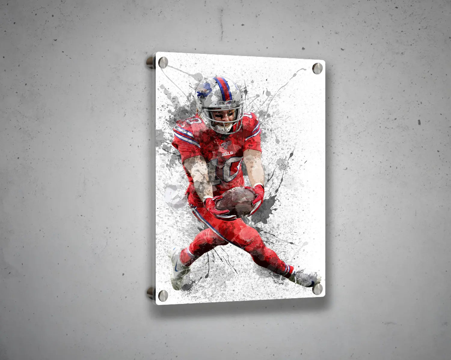 Cole Beasley Canvas Wall Art 