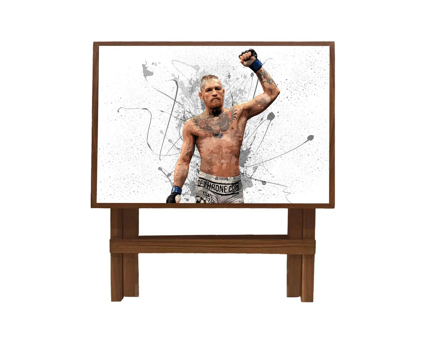 Conor McGregor Splash Effect Coffee and Laptop Table 
