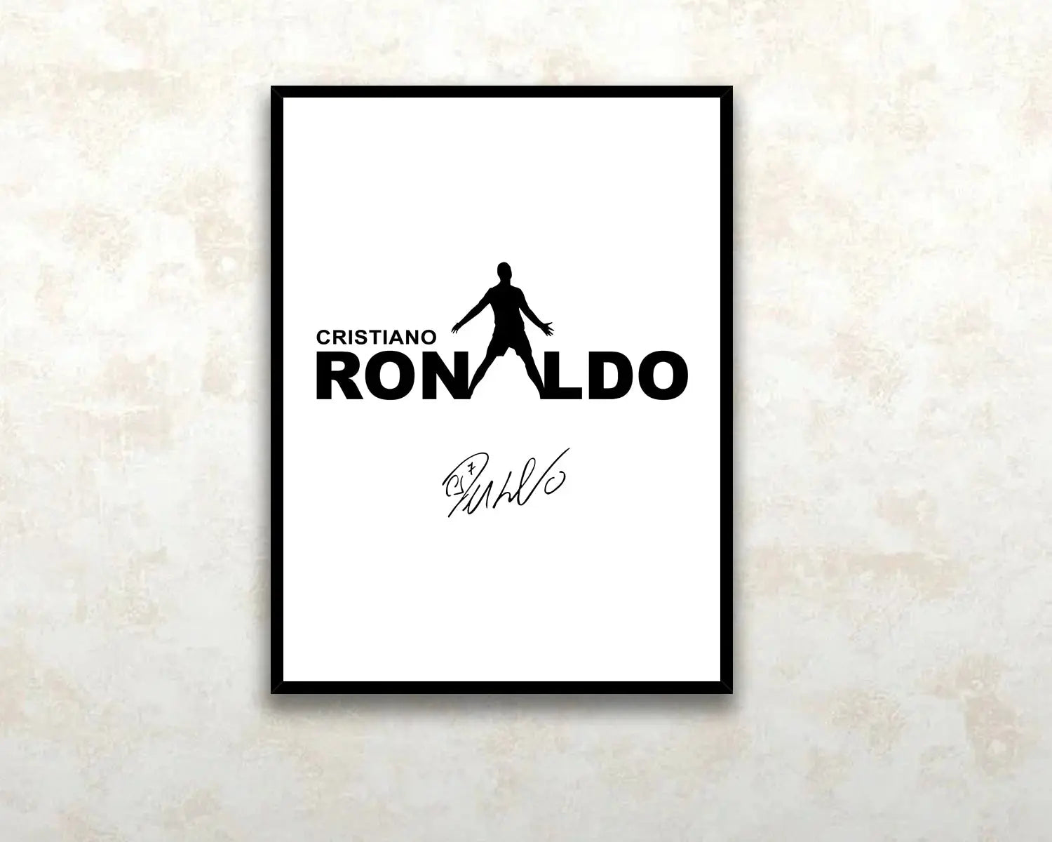 Cristiano Ronaldo Canvas Wall Art 