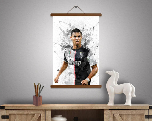 Cristiano Ronaldo Poster Hanging Frame
