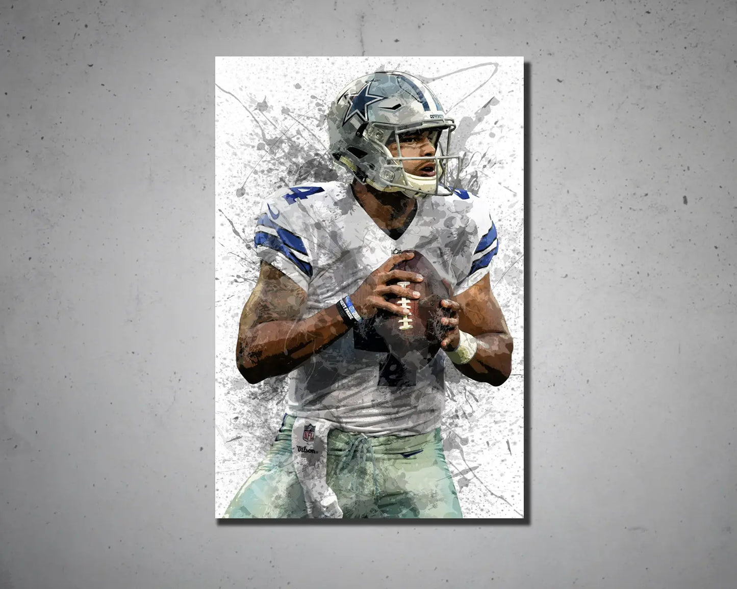Dak Prescott Canvas Wall Art 