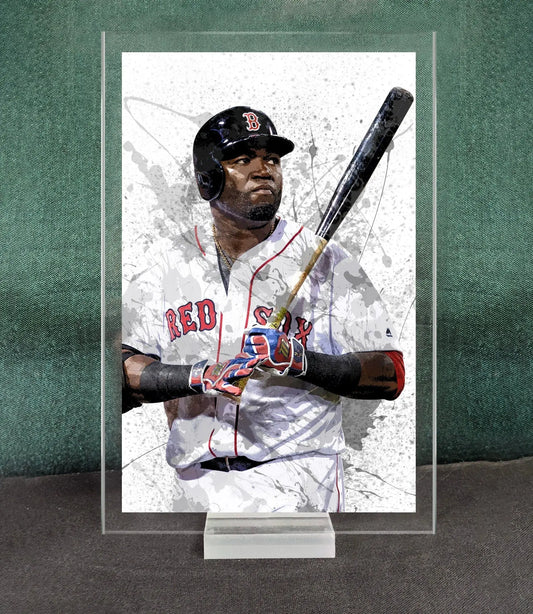 David Ortiz Splash Effect Acrylic Table Top