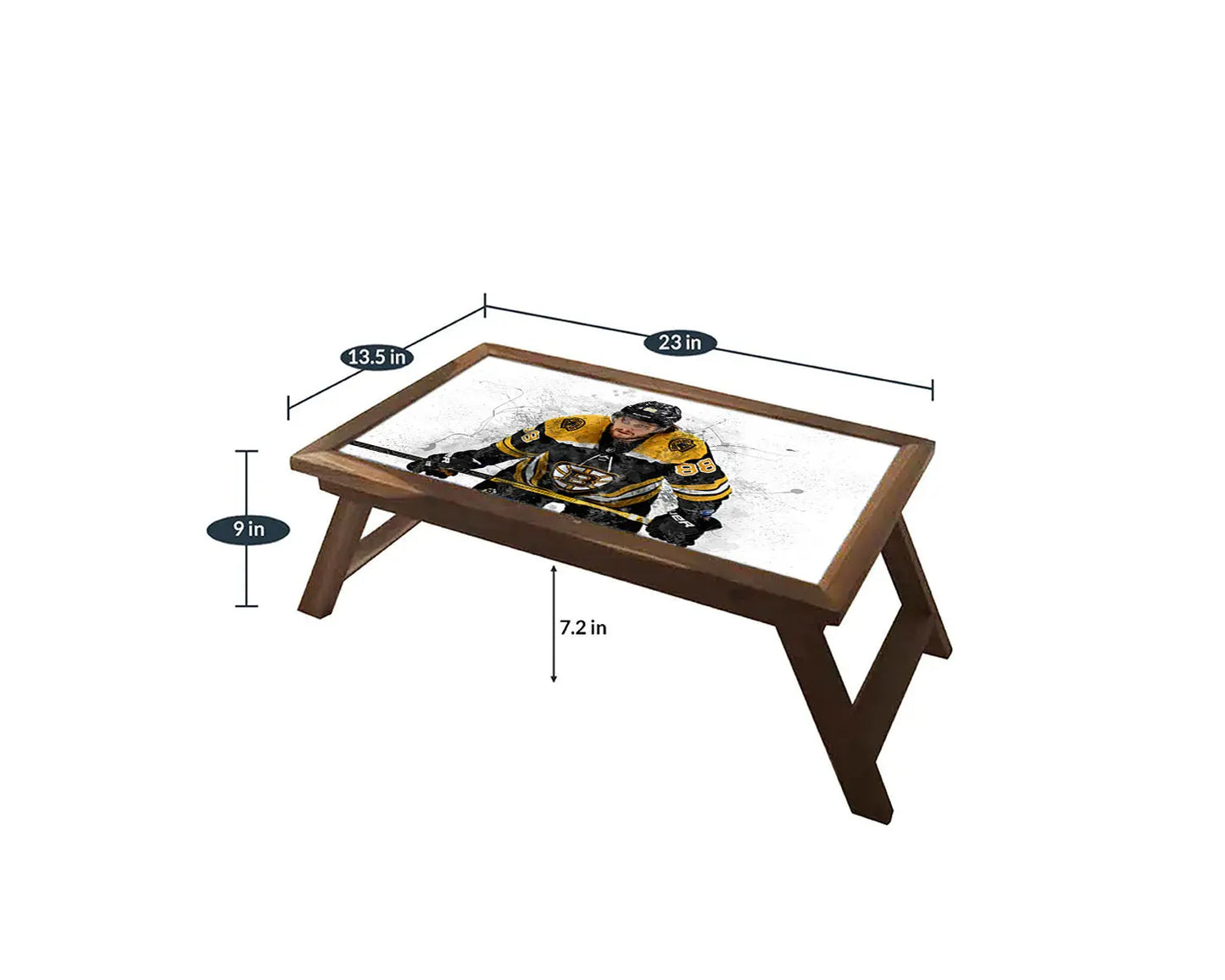 David Pastrňák Splash Effect Coffee and Laptop Table 