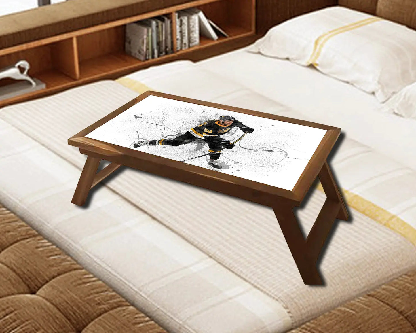 David Pastrňák Splash Effect Coffee and Laptop Table 