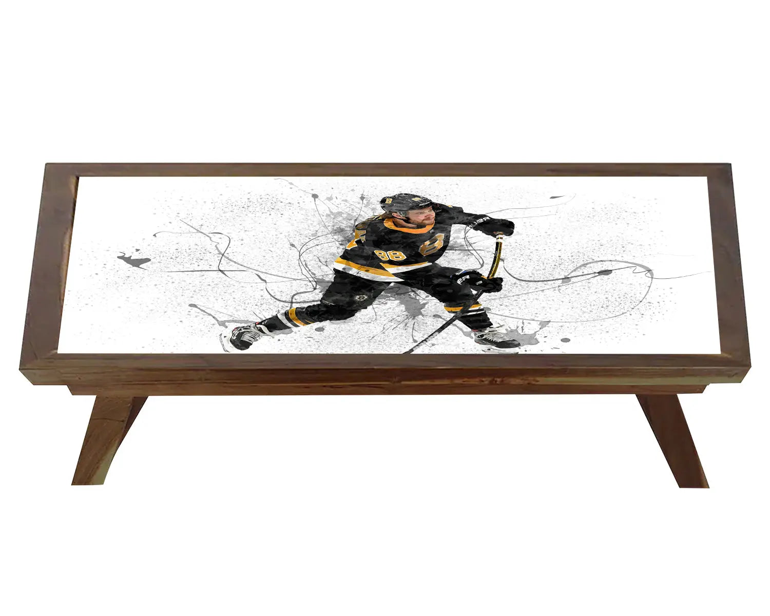 David Pastrňák Splash Effect Coffee and Laptop Table 