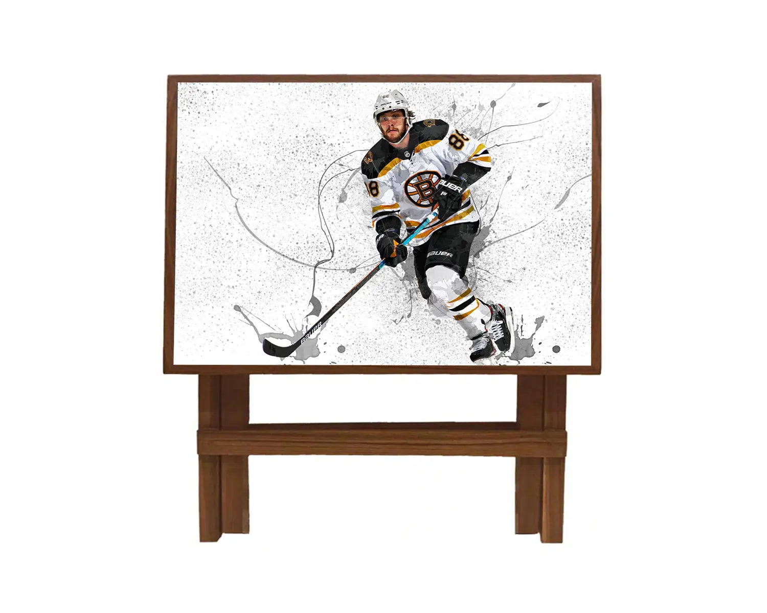 David Pastrňák Splash Effect Coffee and Laptop Table 