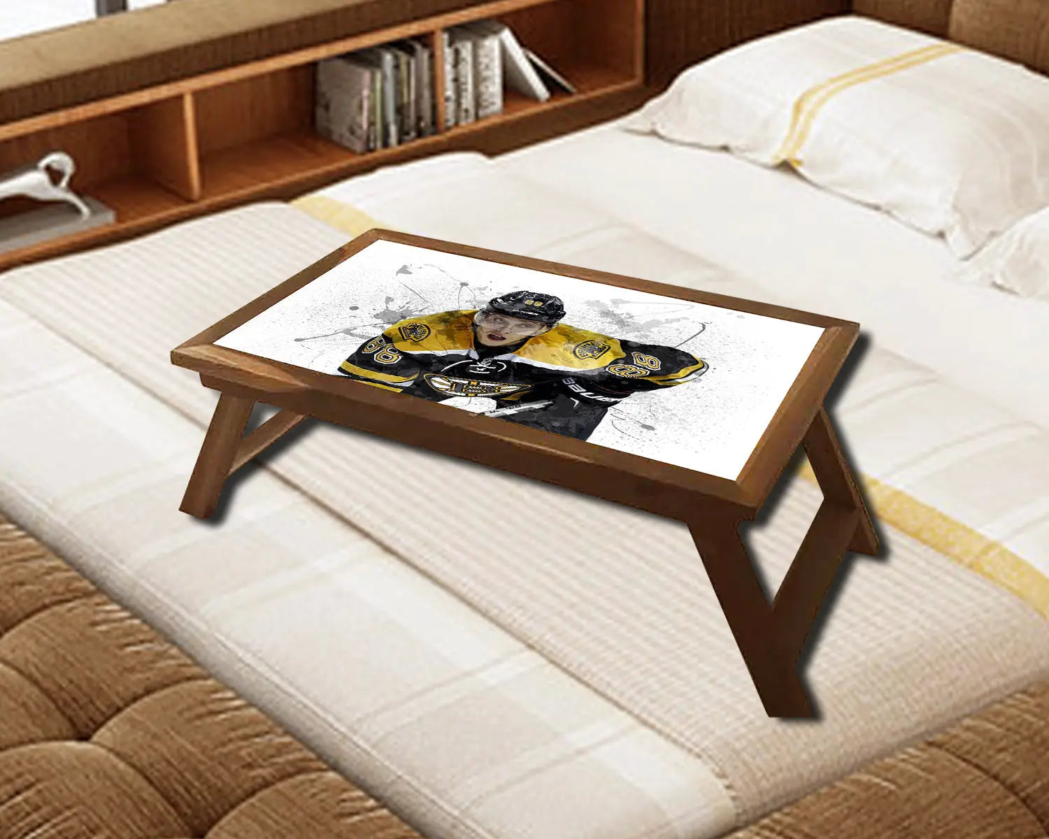 David Pastrňák Splash Effect Coffee and Laptop Table 