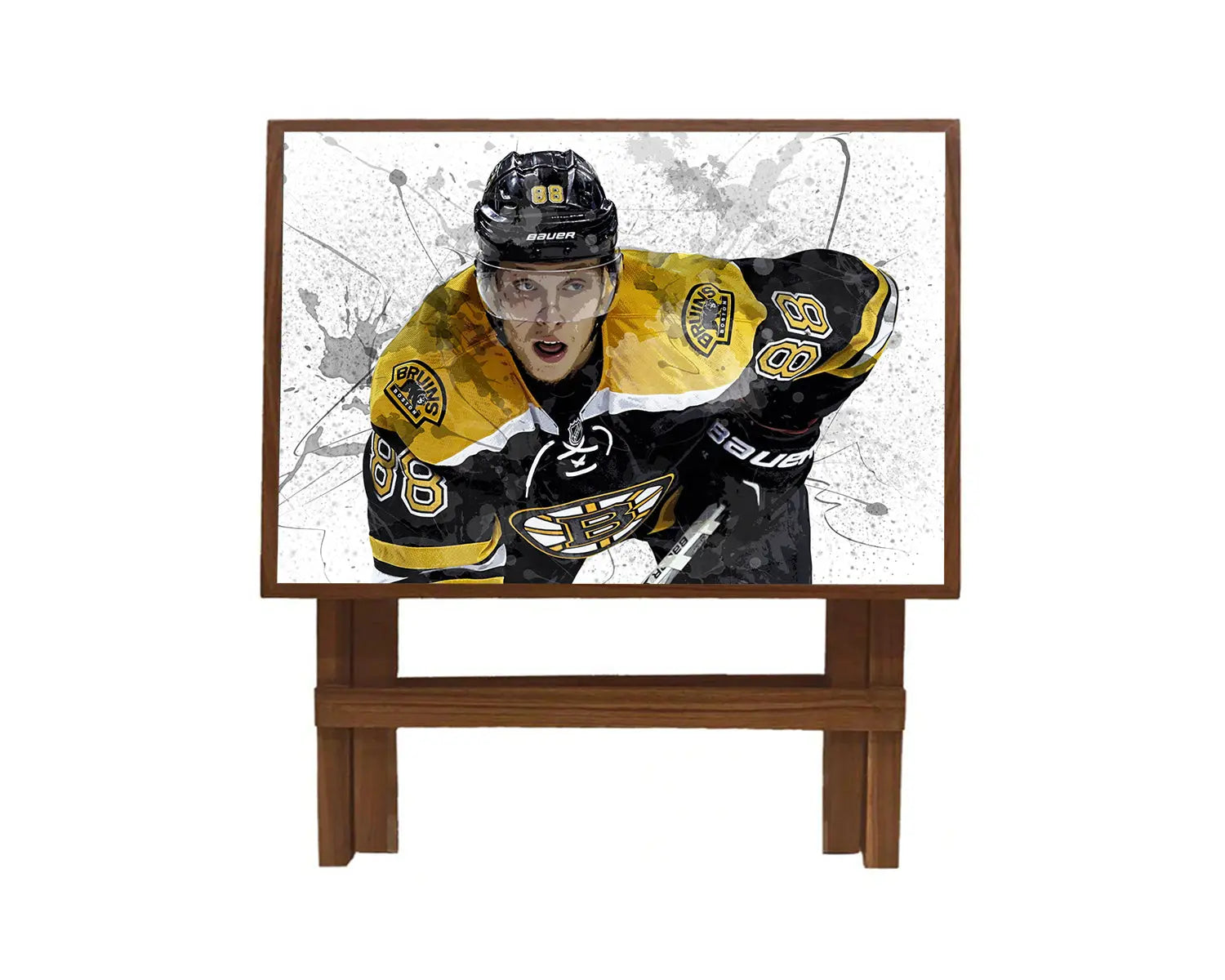 David Pastrňák Splash Effect Coffee and Laptop Table 