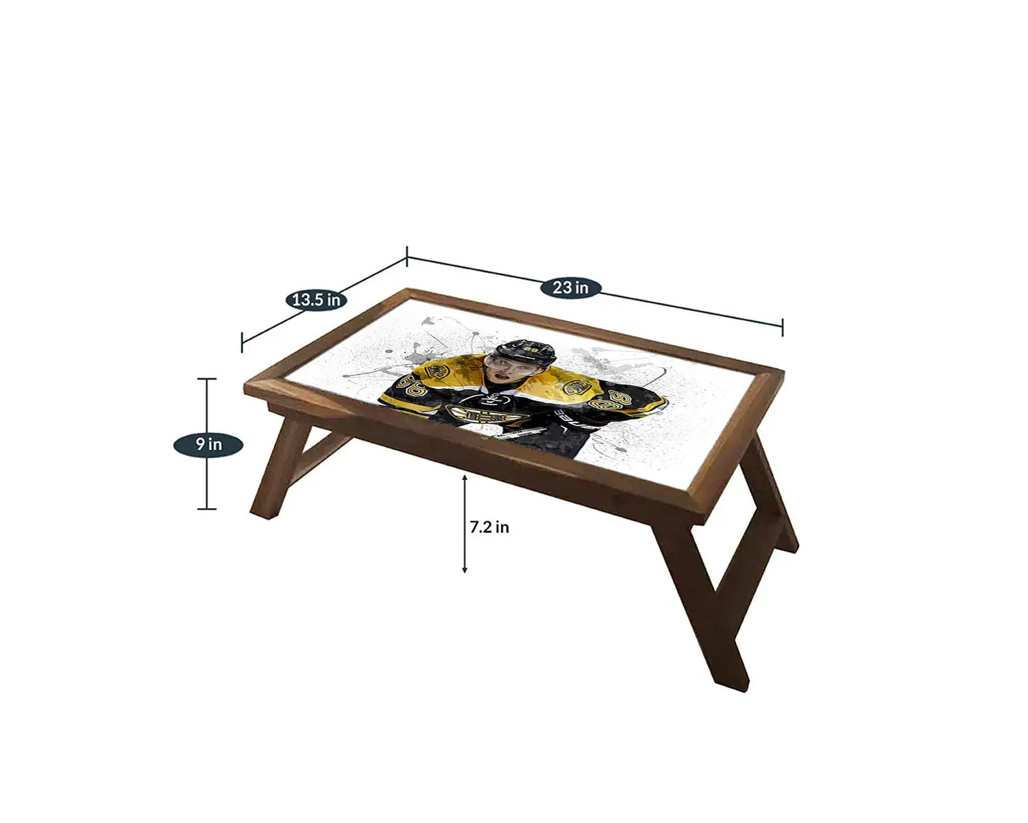 David Pastrňák Splash Effect Coffee and Laptop Table 