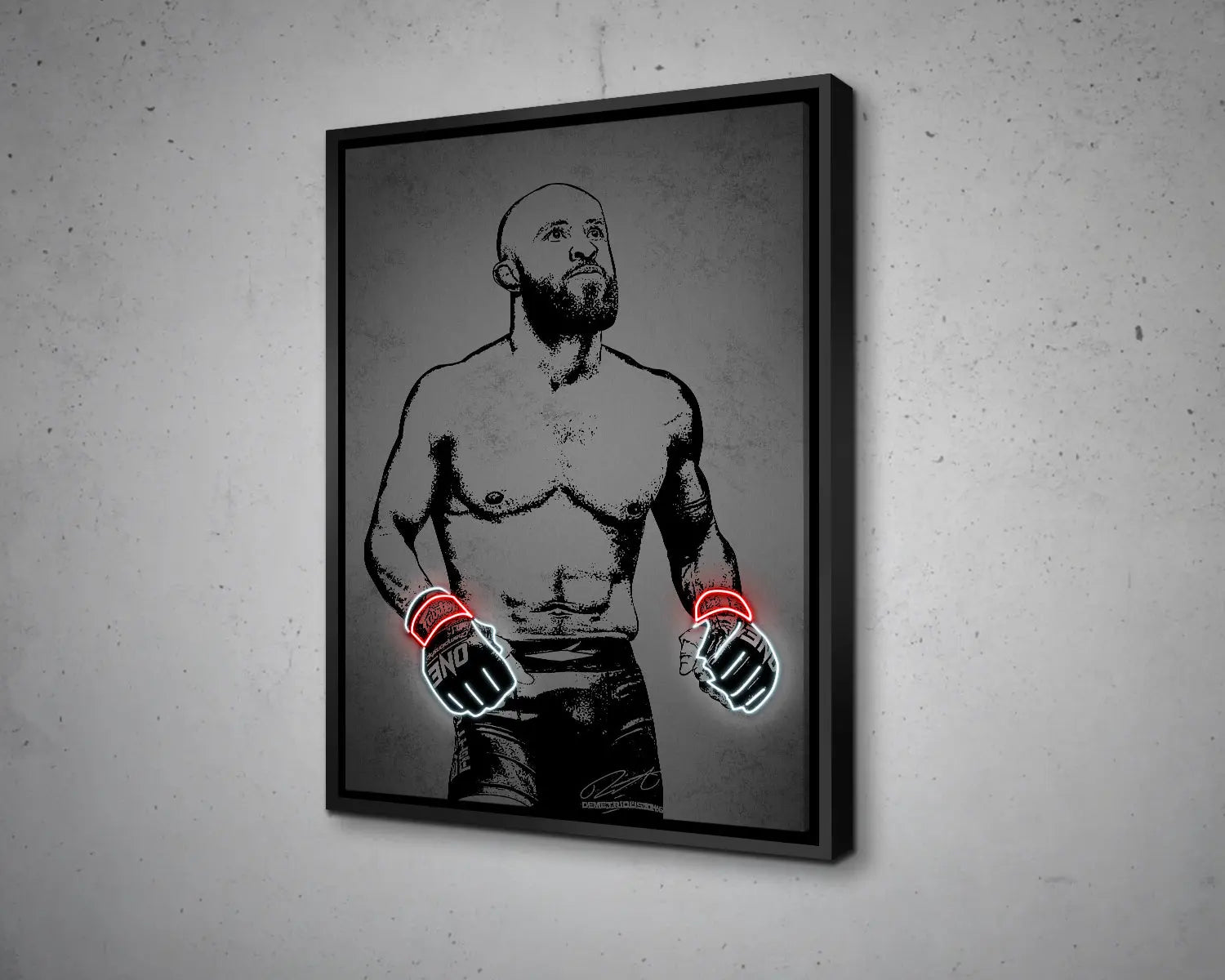 Demetrious Johnson Canvas Wall Art 