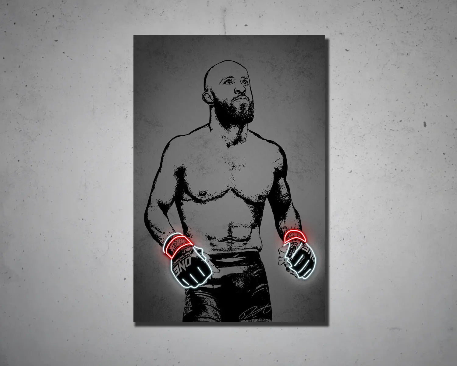 Demetrious Johnson Canvas Wall Art 
