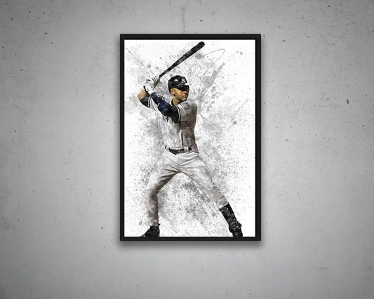 Derek Jeter Canvas Wall Art