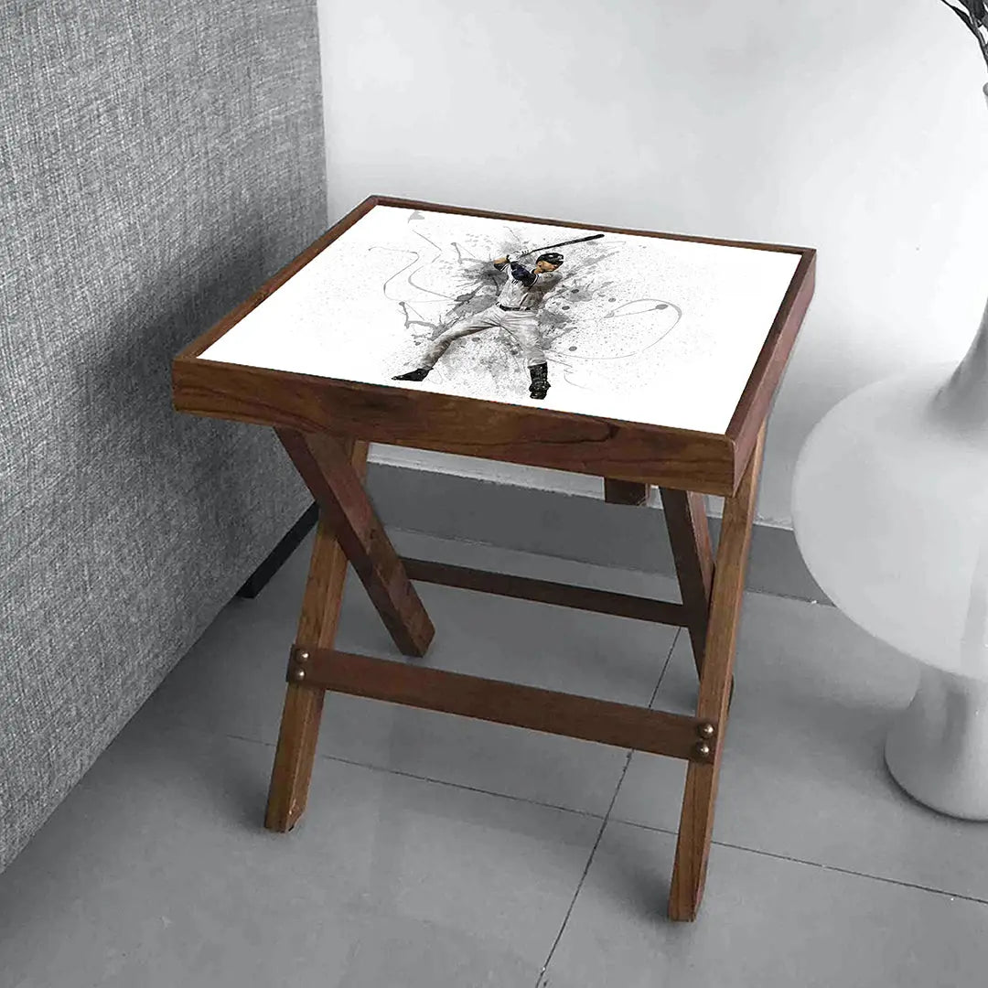 Derek Jeter Splash Effect Coffee and Laptop Table 