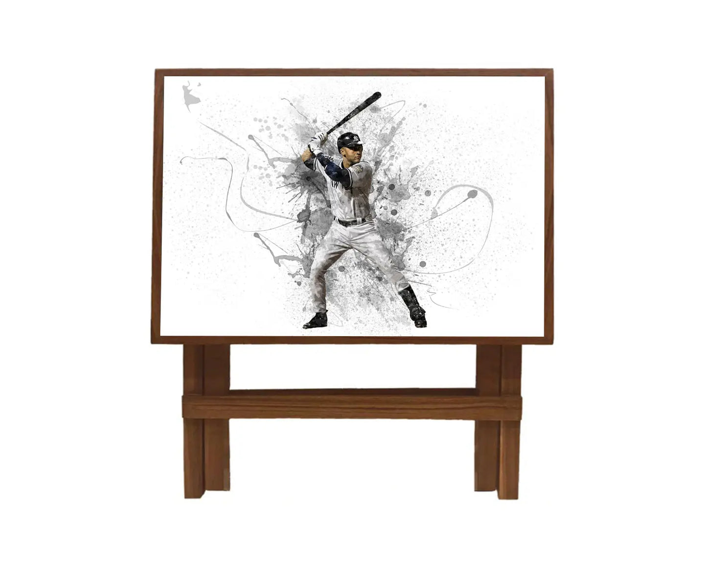 Derek Jeter Splash Effect Coffee and Laptop Table 